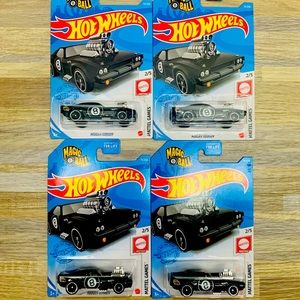 2020 Hot Wheels “Rodger Dodger” Set of 4 Different